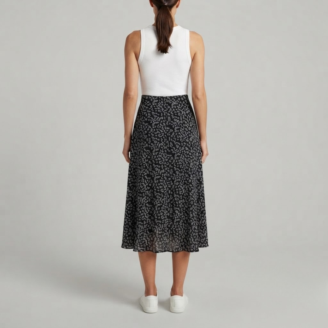 ESME | A-line skirt with floral print