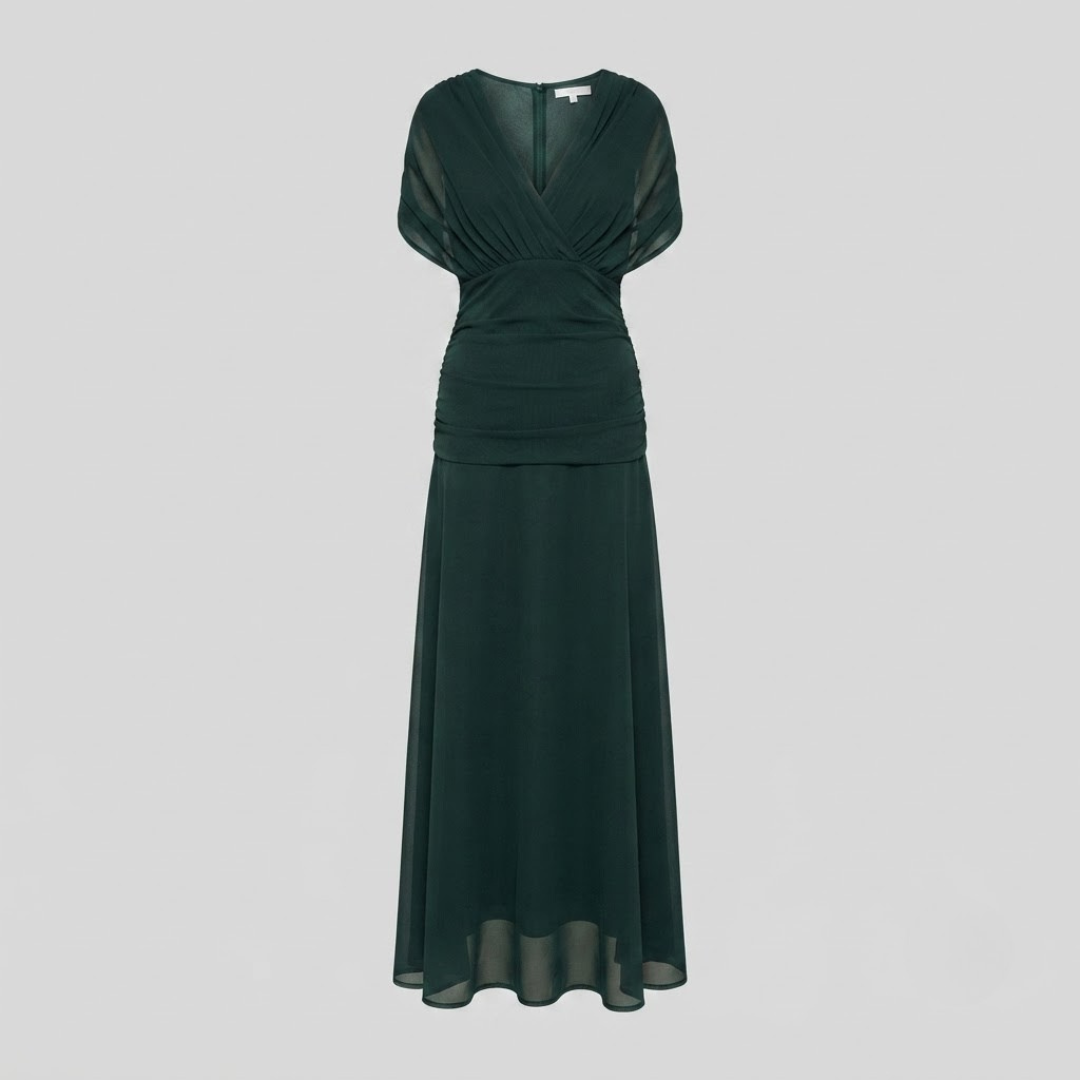 EMELIA | Maxi dress with V-neck