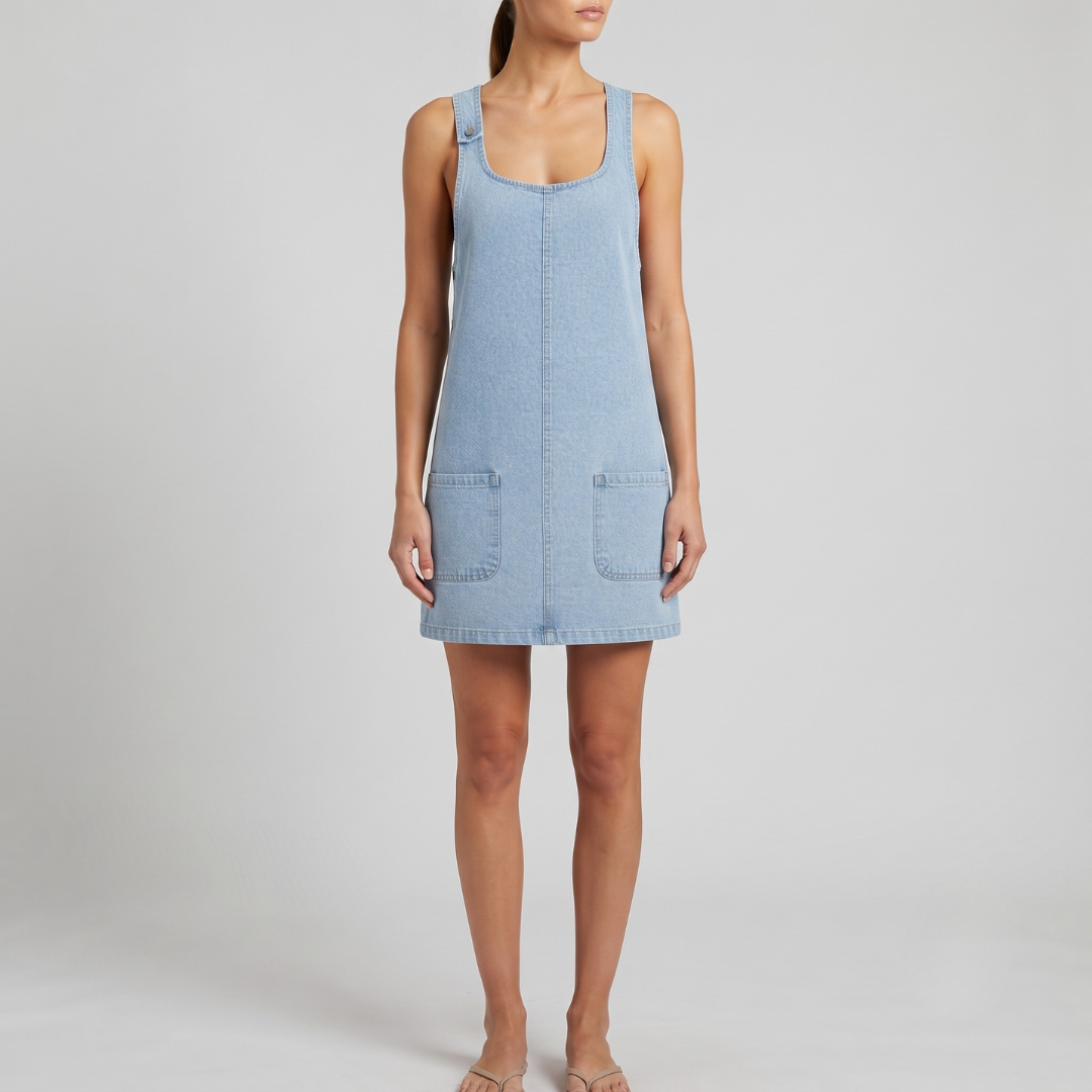 AURELIA | Overall dress with relaxed fit