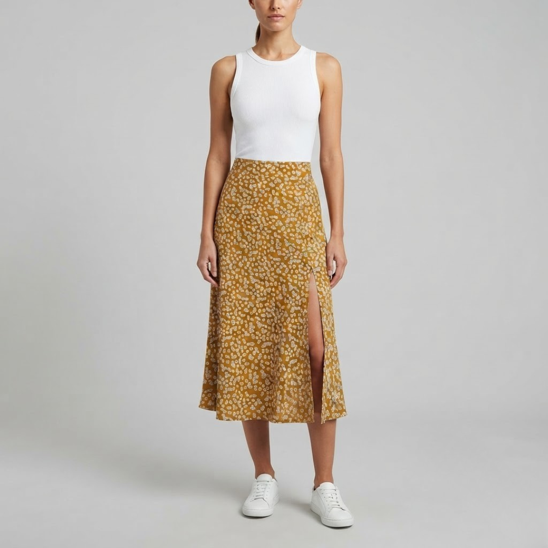 ESME | A-line skirt with floral print