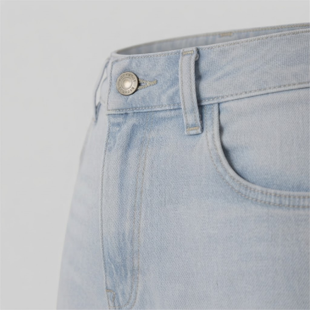 WILLOW | Wide-leg jeans with sculpted waist