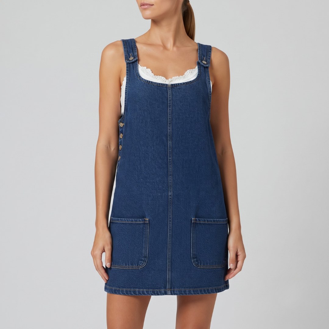 AURELIA | Overall dress with relaxed fit
