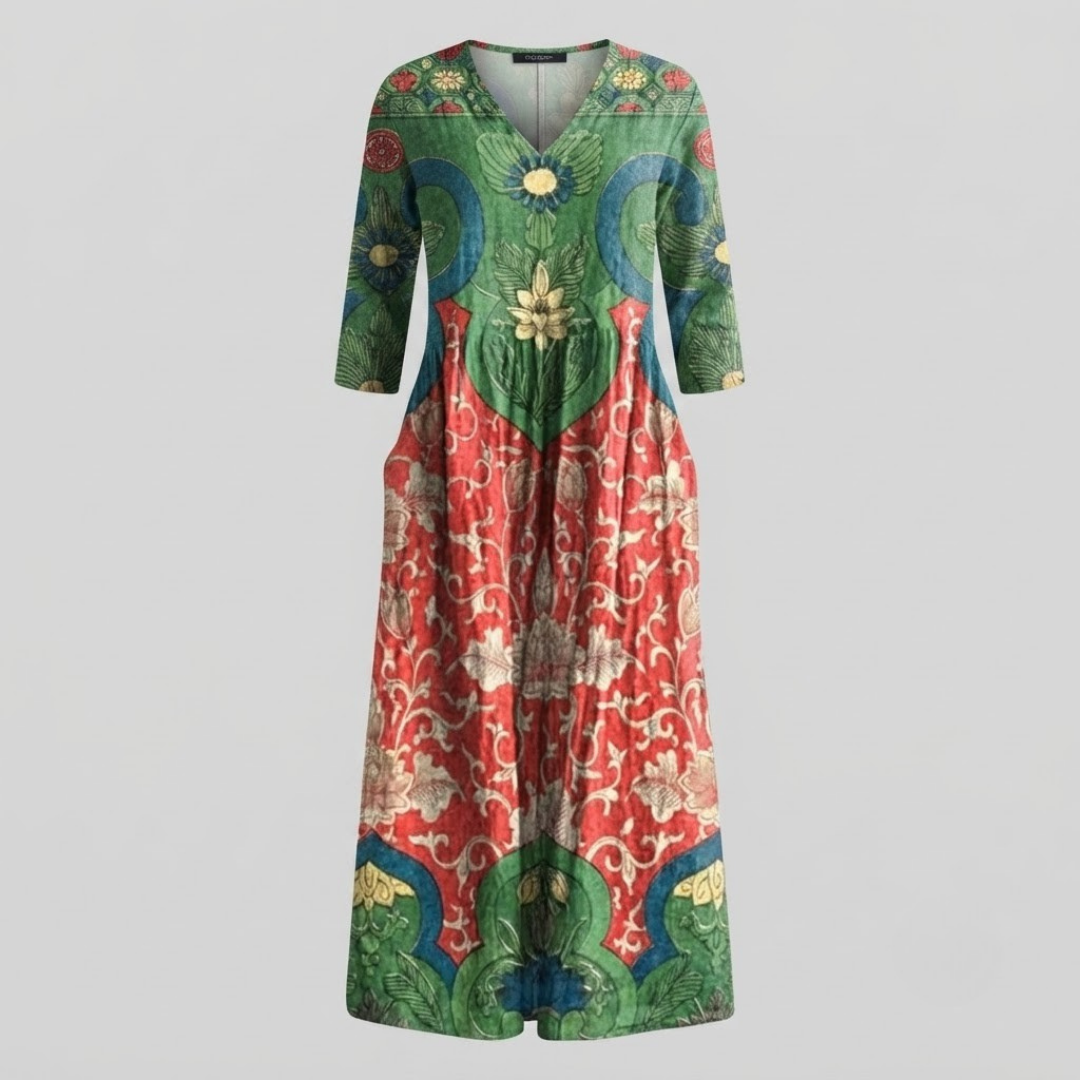 EMERY | Maxi dress with floral print
