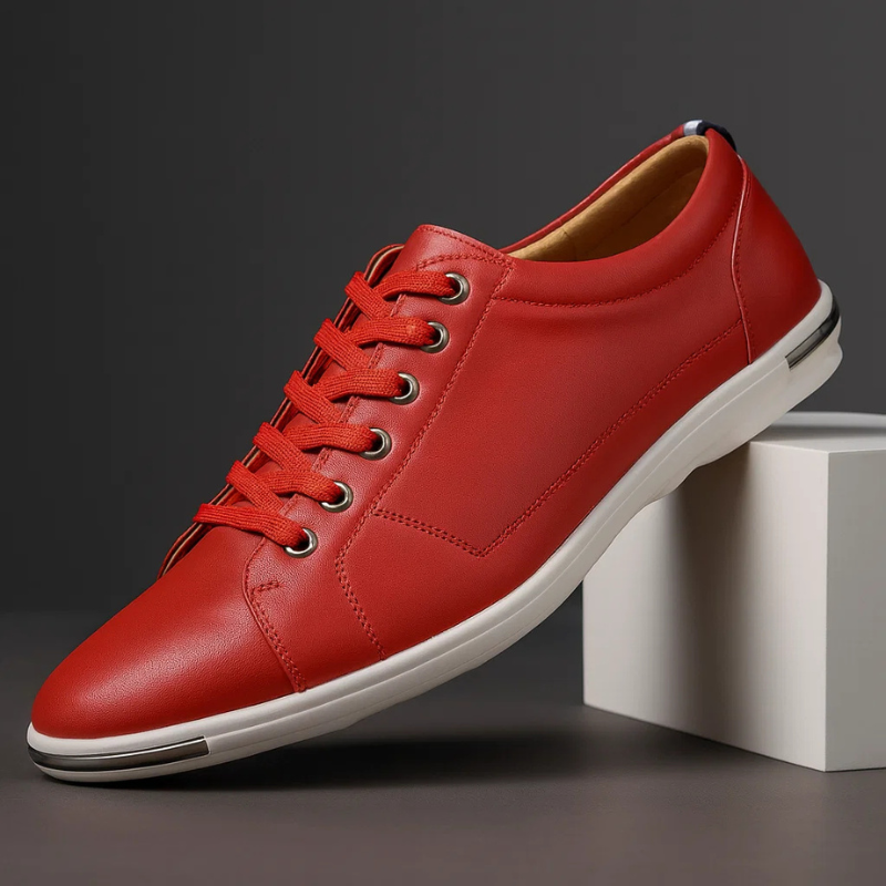 GRAYSON | Sneakers with smooth finish