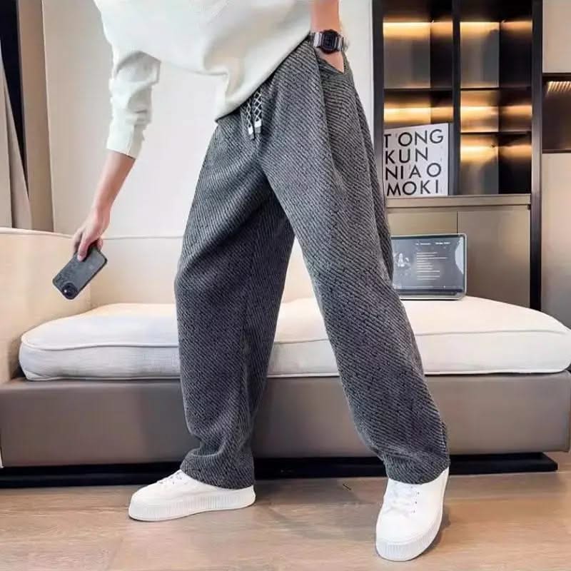 CALDER | Wide-leg trousers with drawstring waist