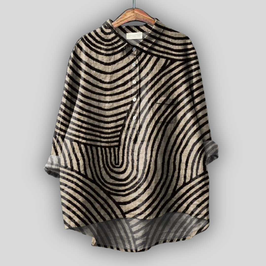 CHARLOTTE | Relaxed tunic with over-hip length