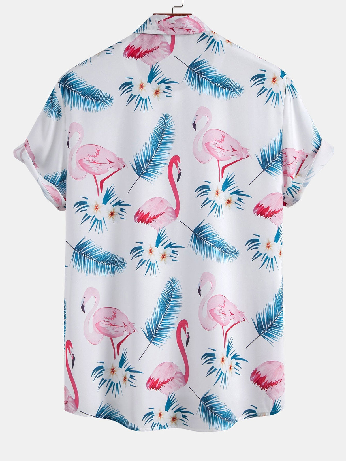 AURELIA | Shirt and shorts set with flamingo print