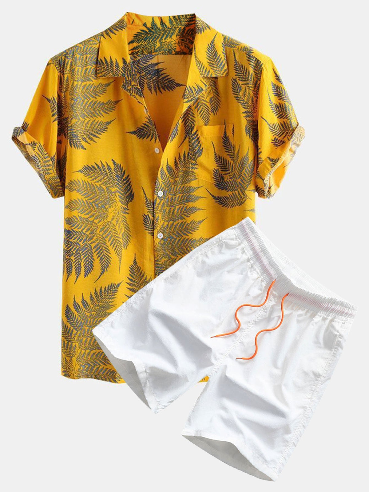 CHARLOTTE | Set with printed shorts