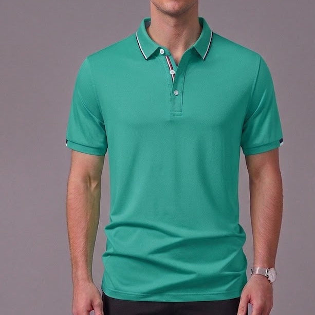 NOAH | Polo shirt with contrast collar