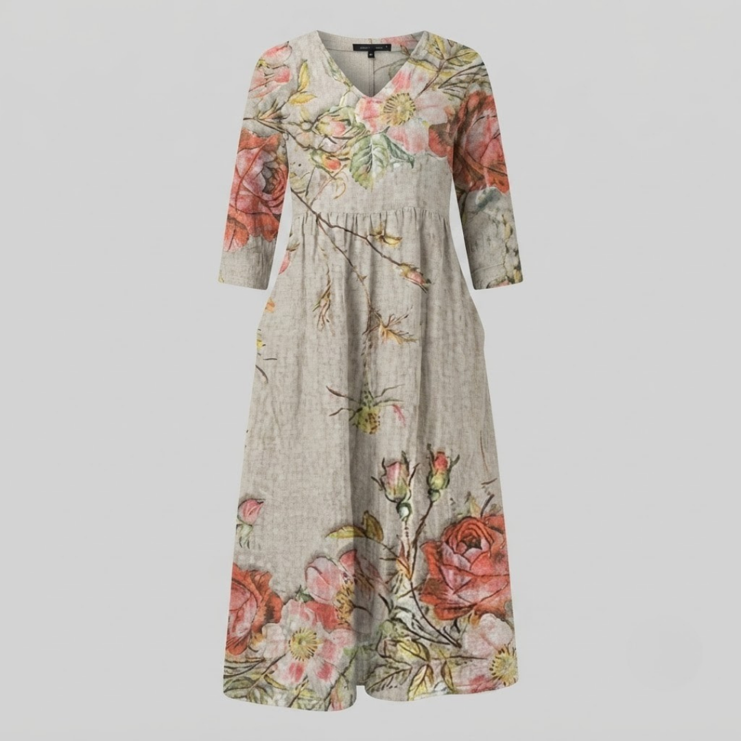 EMERY | Maxi dress with floral print