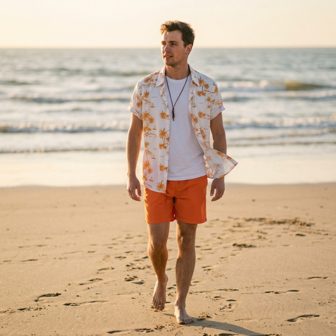 NOVA | Set with printed shorts