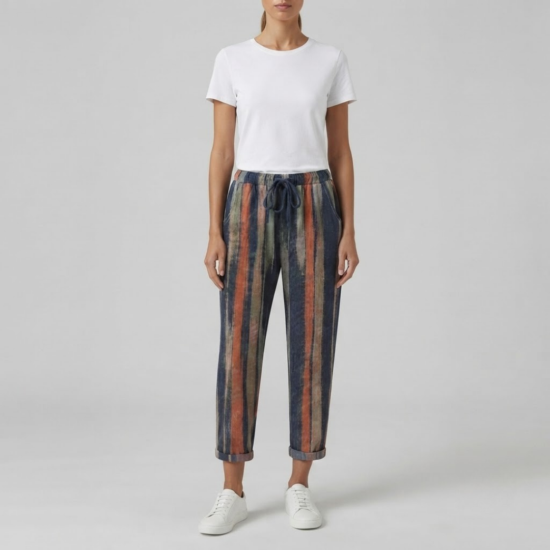 PAULINA | Trousers with relaxed fit