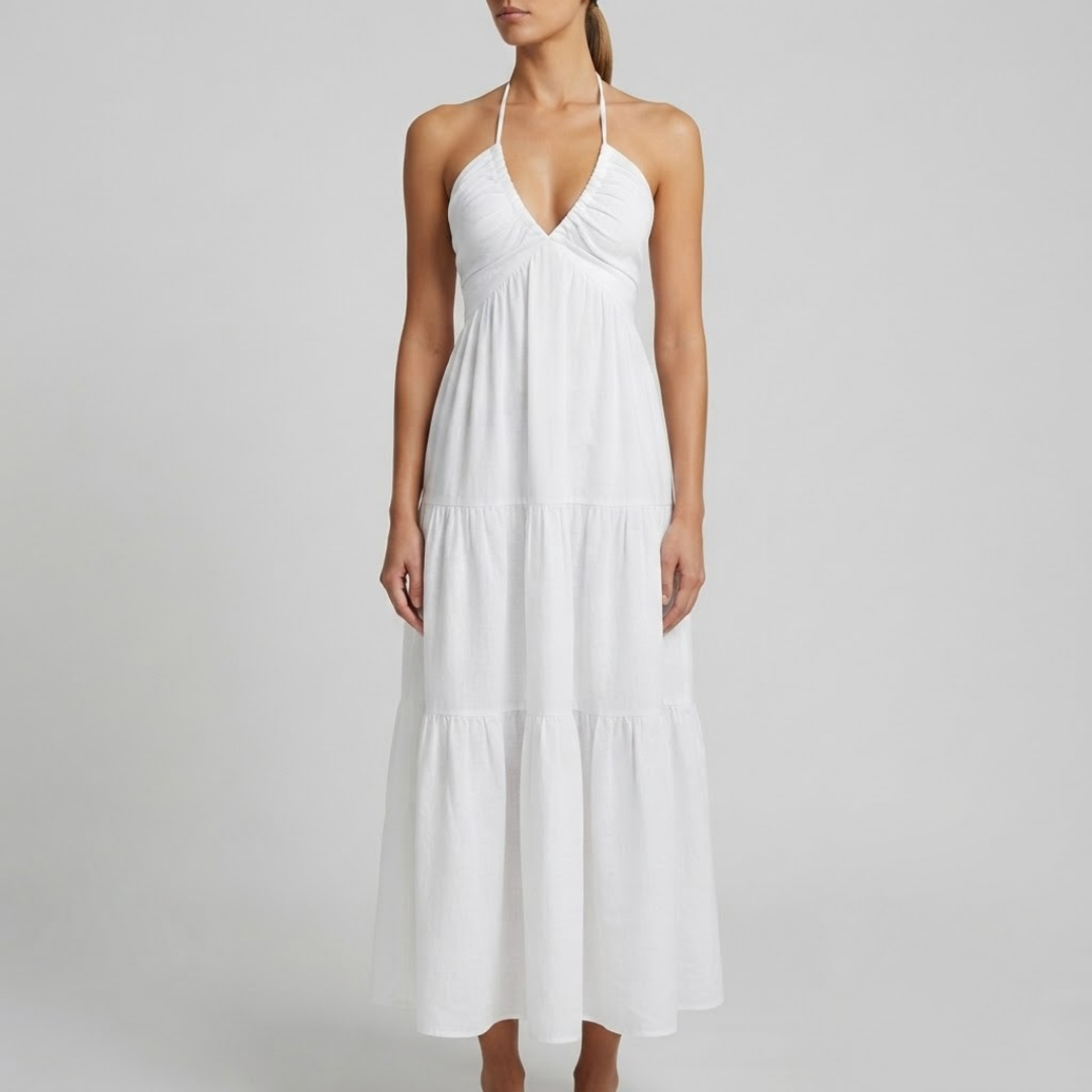 JOURNEY | Maxi dress with halter neckline