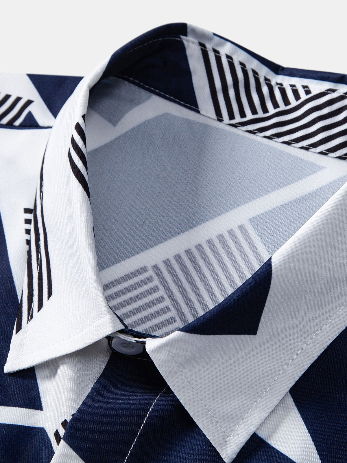 HARPER | Shirt and shorts set with colourblock print