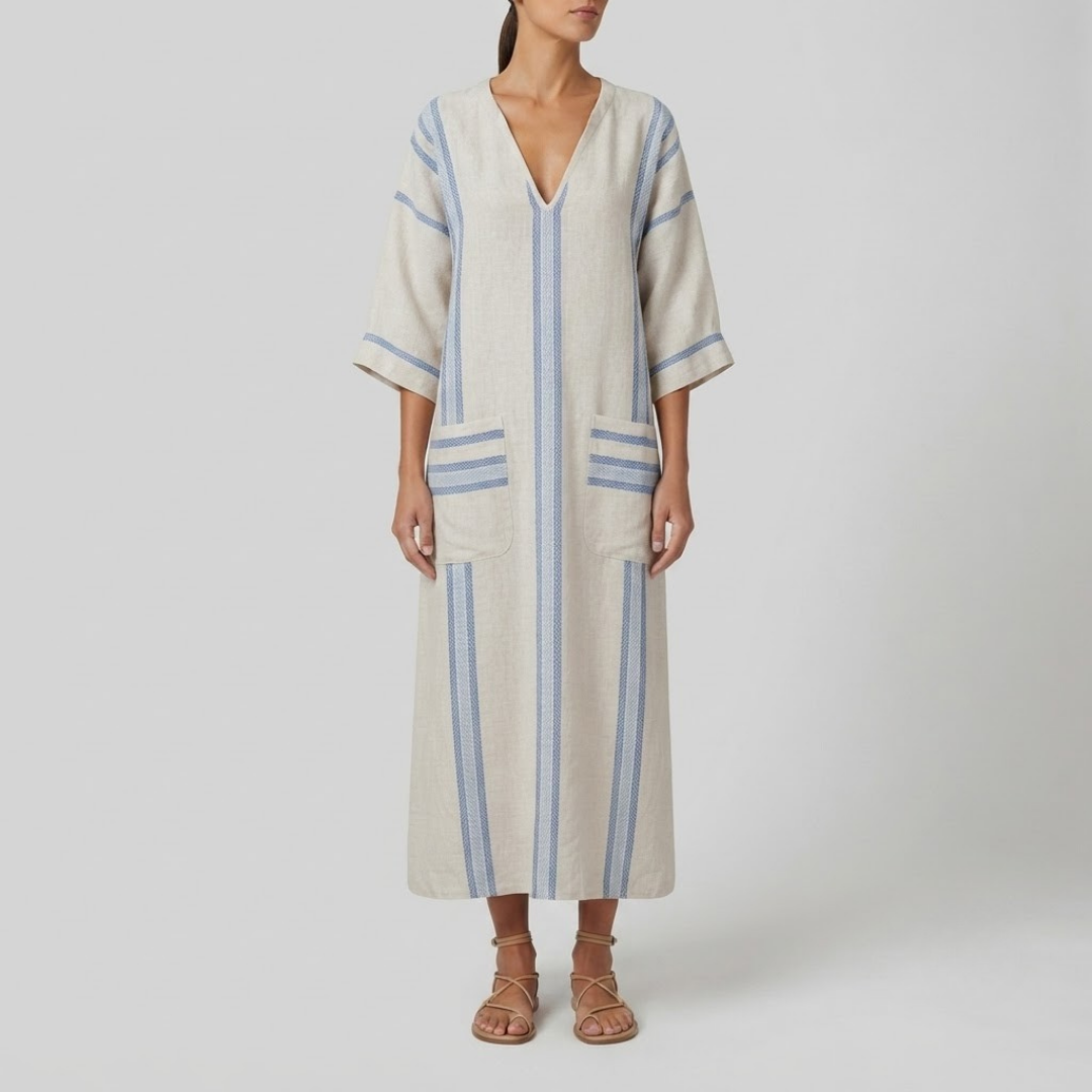 VERA | Maxi dress with flowing silhouette