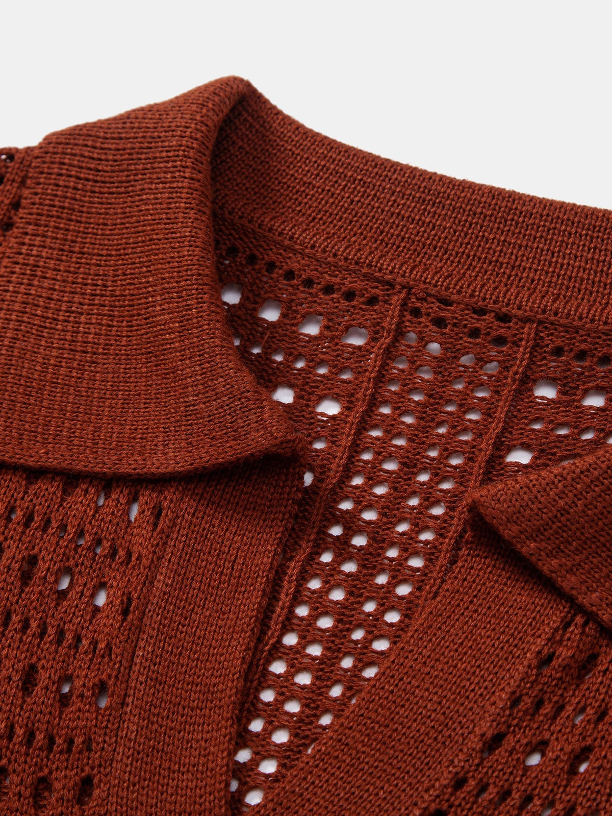 CHARLIE | Set with open-knit polo