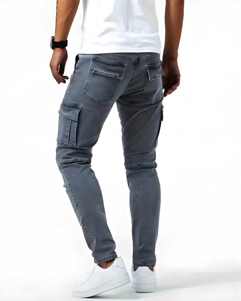 BEAUMONT | Slim-cut trousers with stretch fit