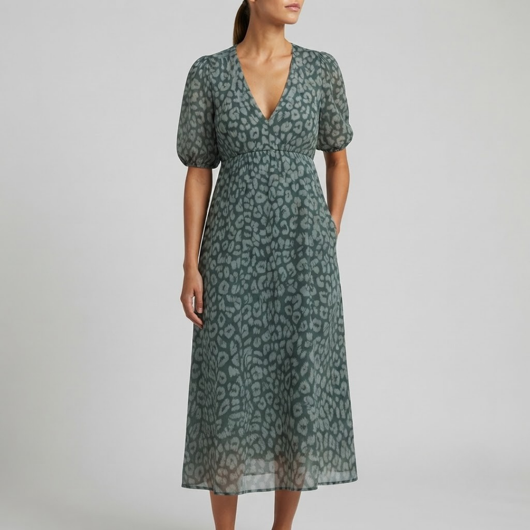 ZAHRA | Maxi dress with V-neck