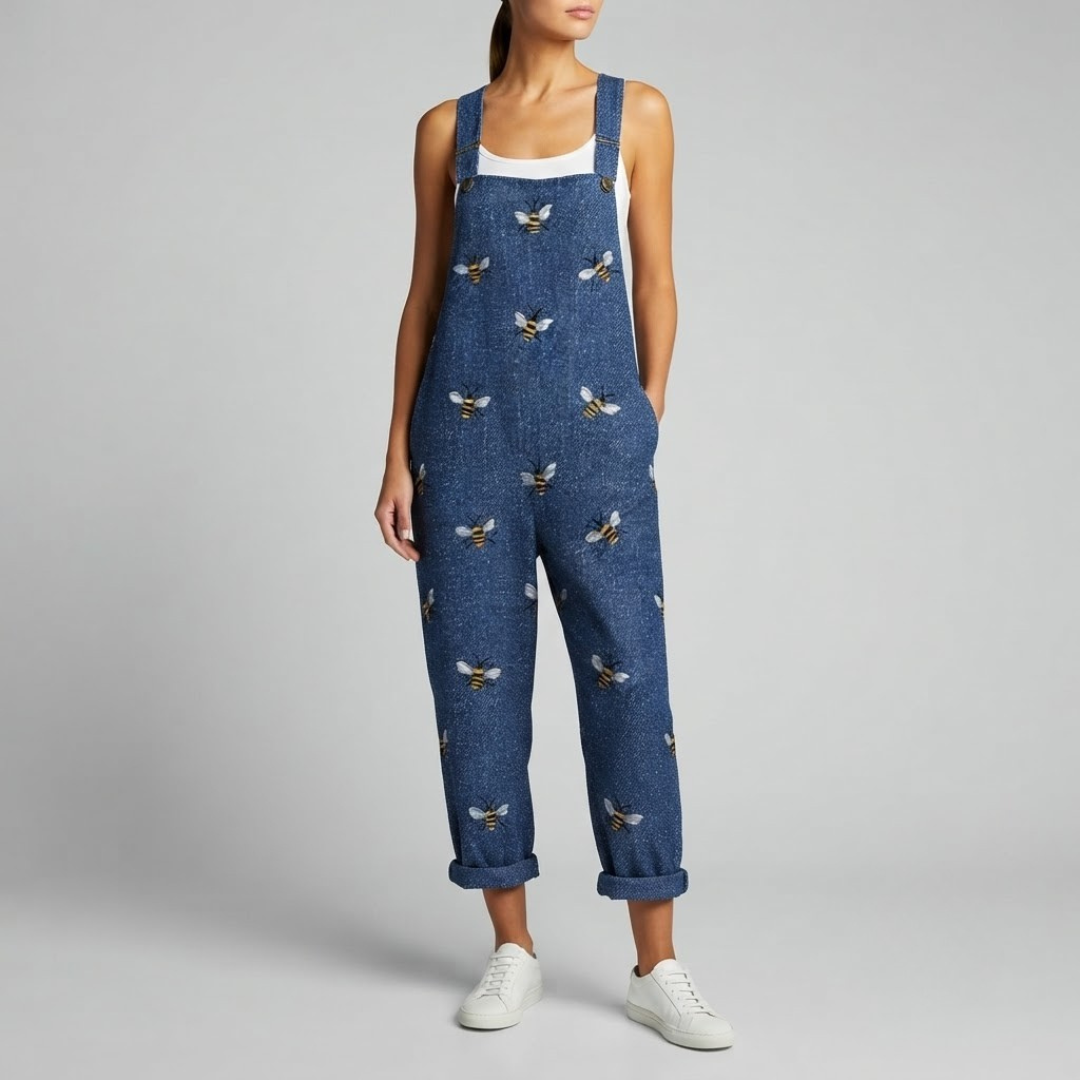 FREYA | Jumpsuit with bee print