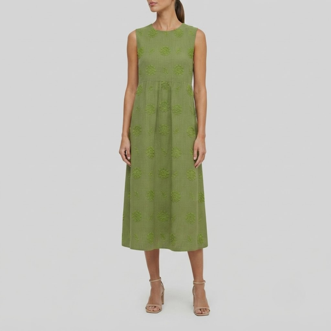 MARGO | Midi dress with floral print