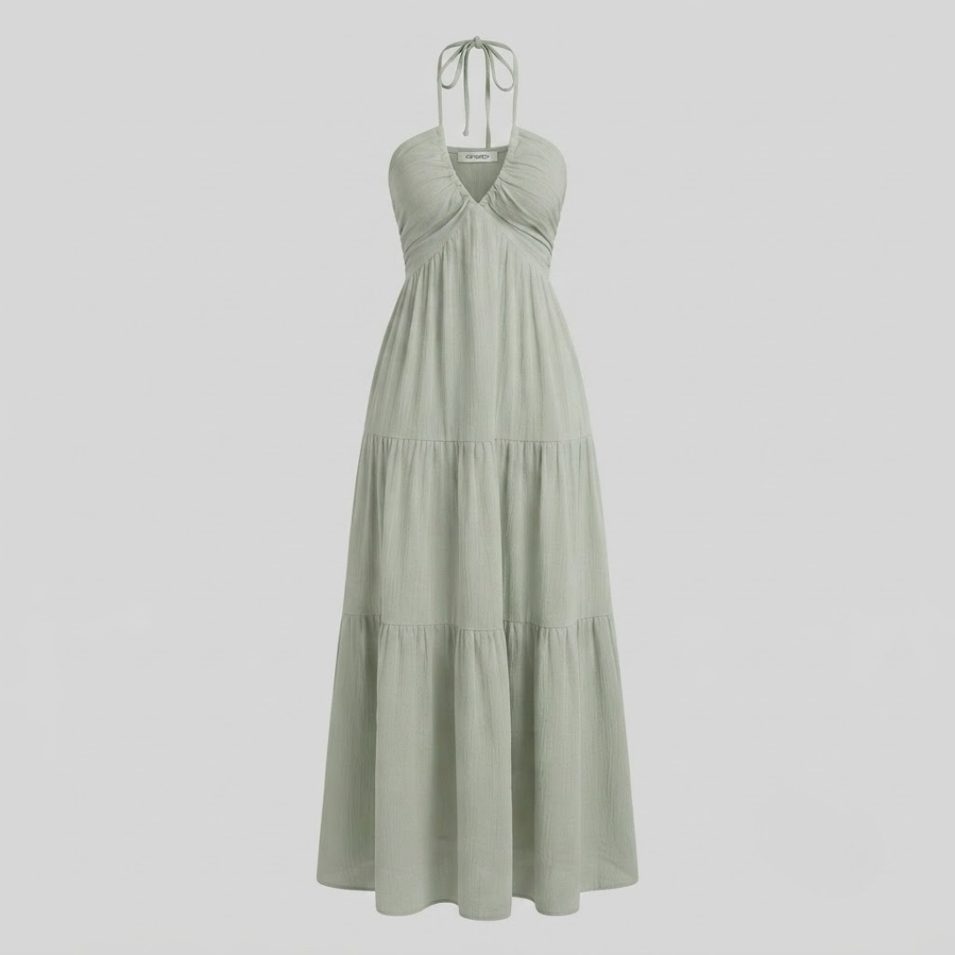 JOURNEY | Maxi dress with halter neckline