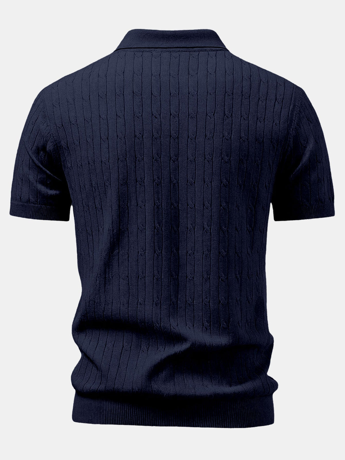 ALFIE | Polo with zip collar