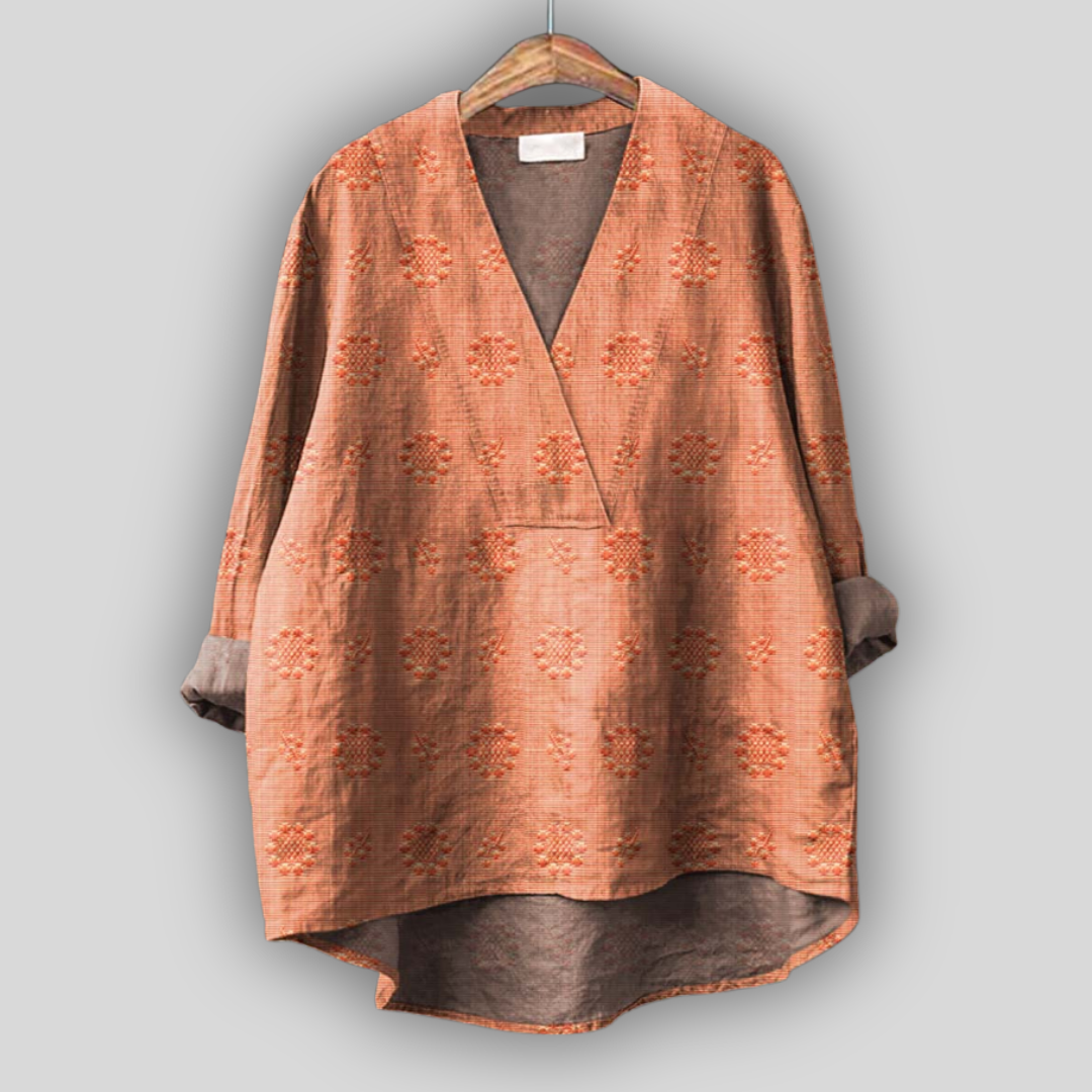 AVA | Relaxed tunic with over-hip length