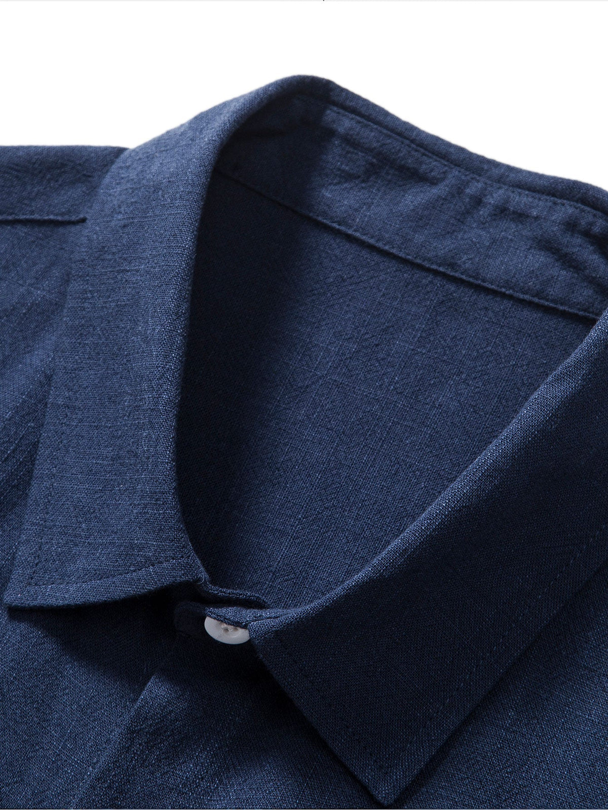 TEDDY | Button shirt with linen-blend weave