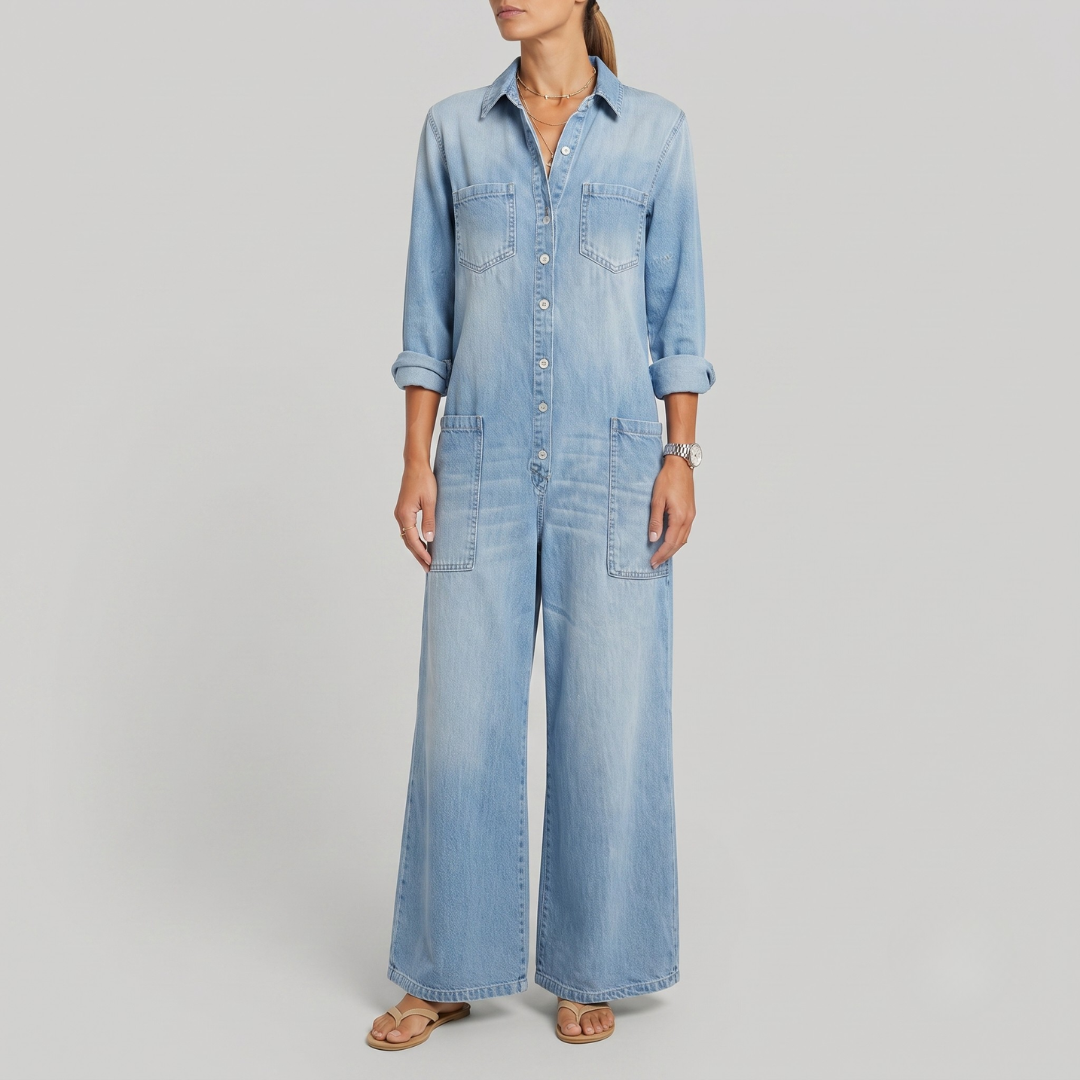LILY | Jumpsuit with deep side pockets