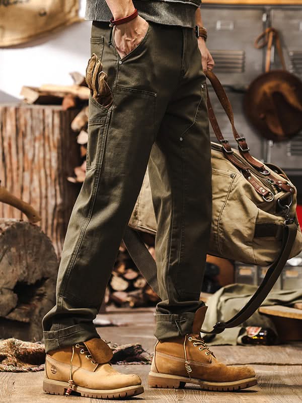 OSCAR | Straight-leg utility trousers