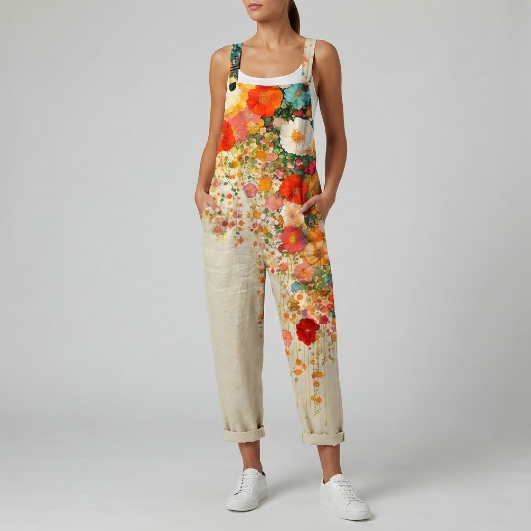 GRACE | Jumpsuit with floral print