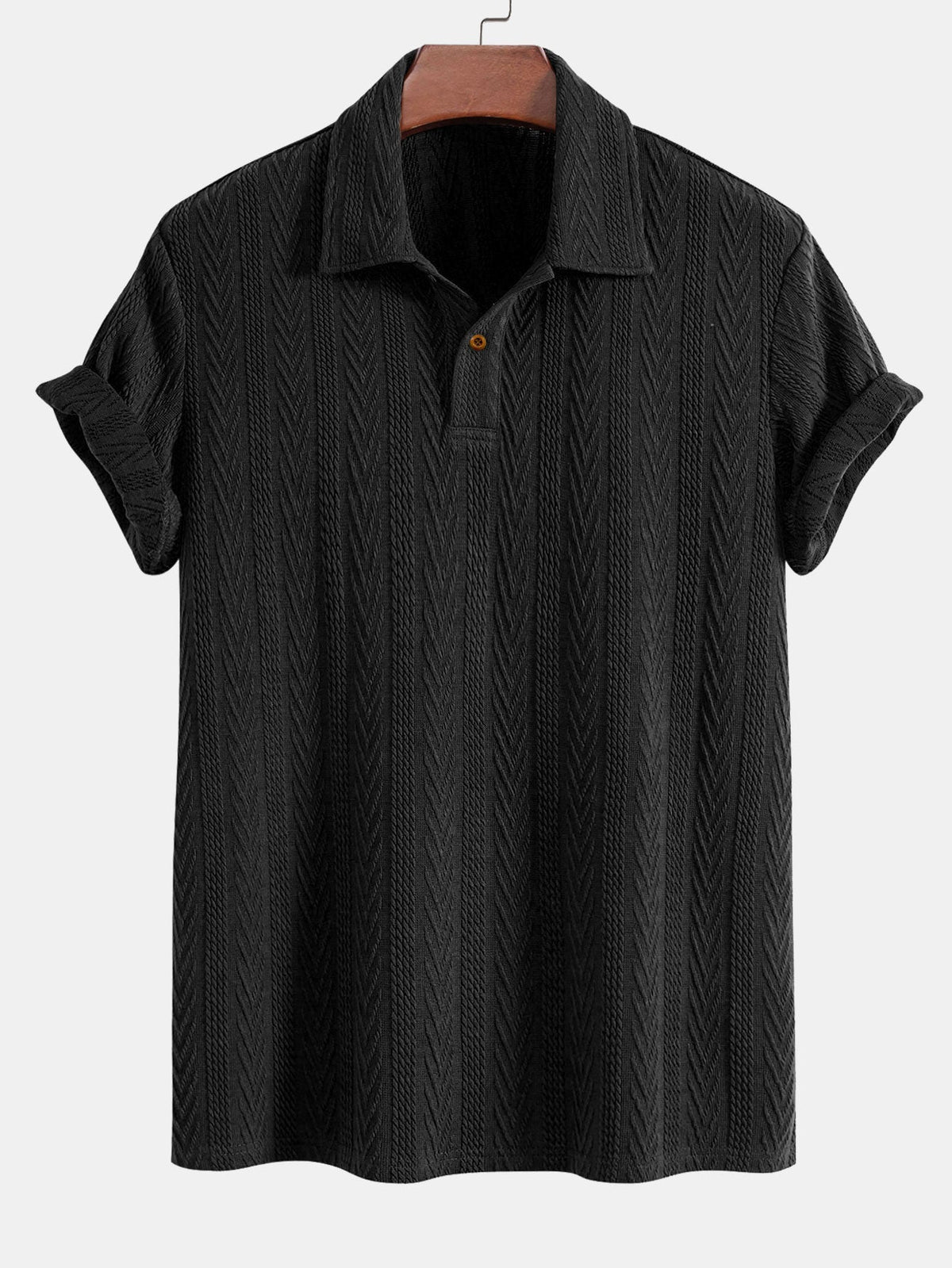 OLIVER | Polo shirt with random print