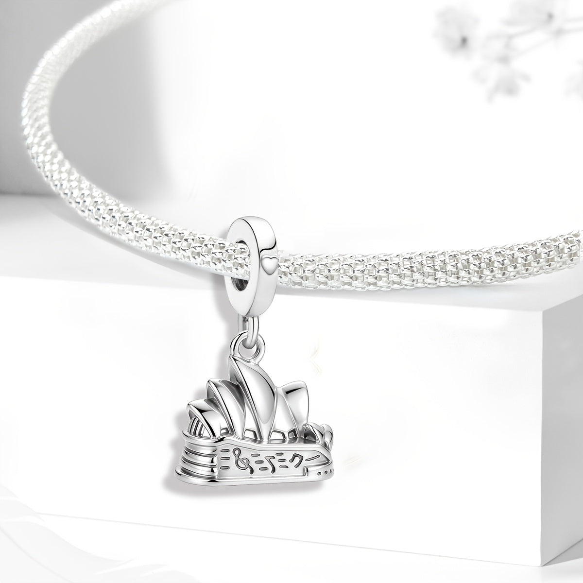 HARPER | Charm with cubic zirconia detail