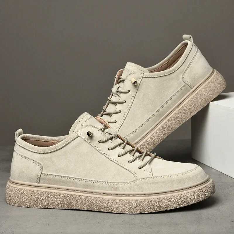 WILLIAM | Sneakers with smooth suede finish
