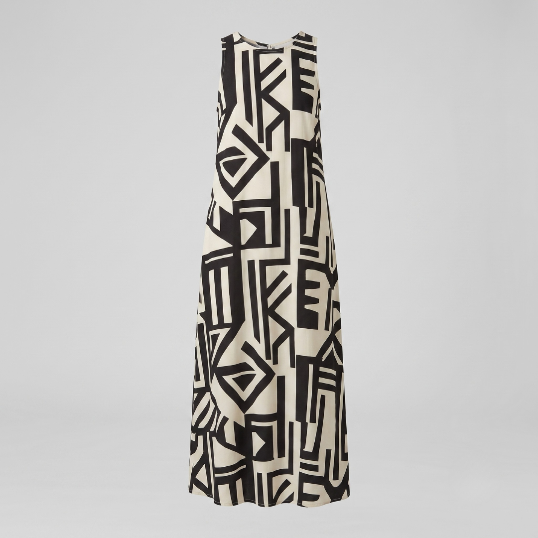 VICTORIA | Midi dress with V-neck