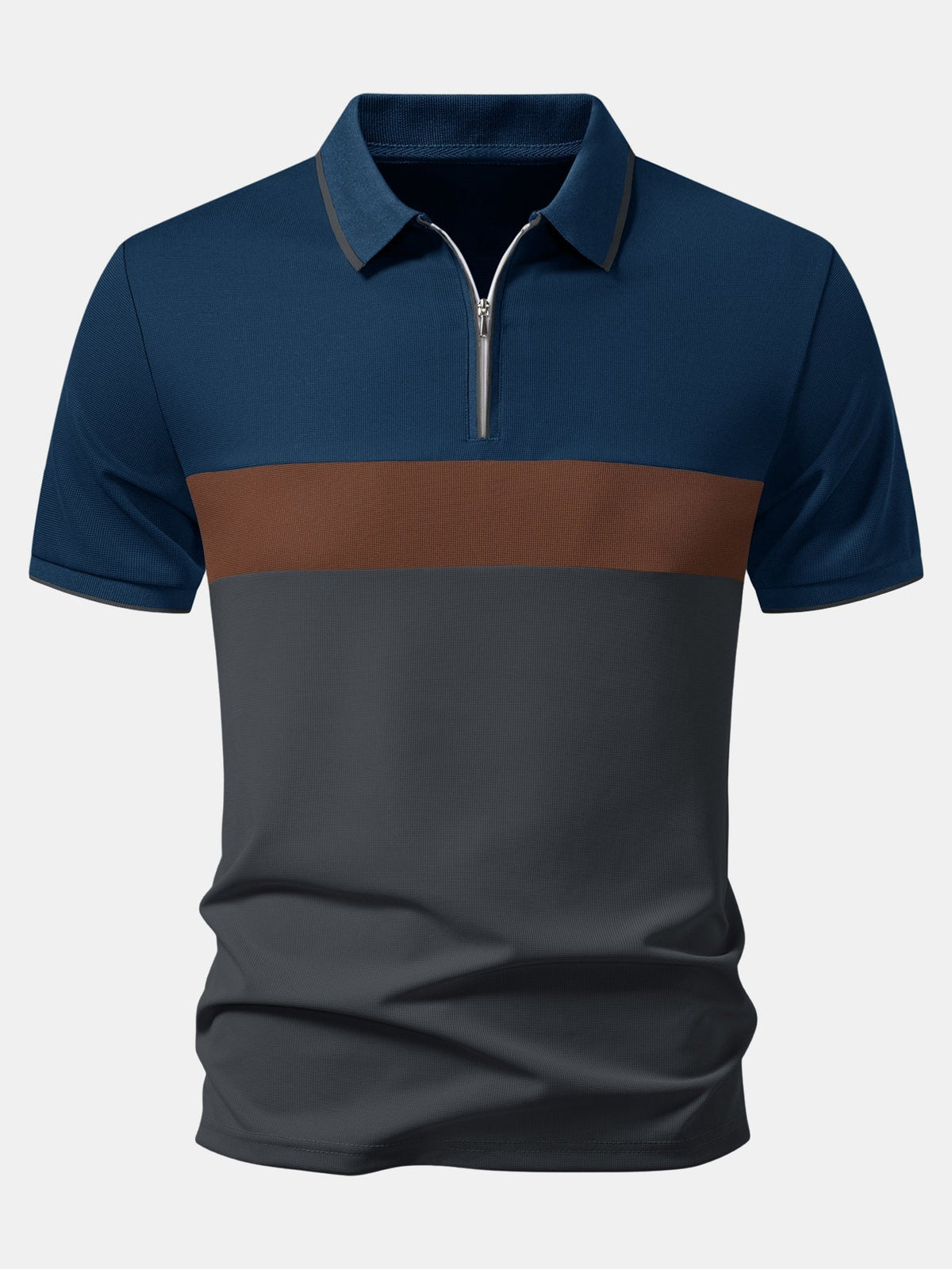 ELLIOT | Polo shirt with zip neckline