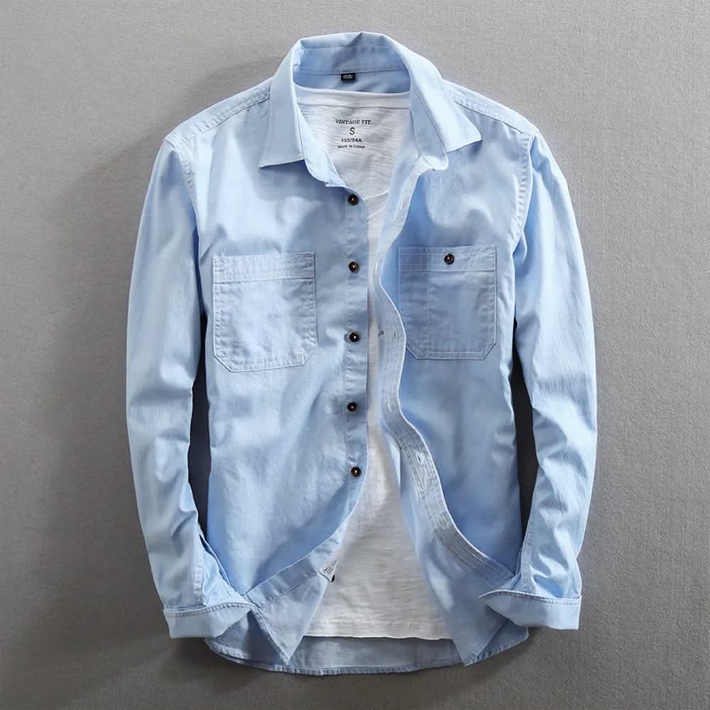 ARTHUR | Classic shirt with chest pockets