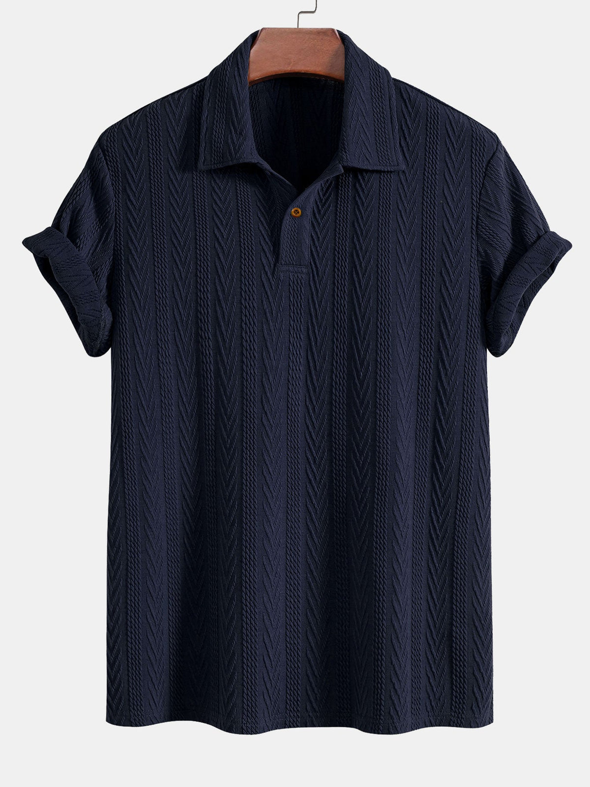OLIVER | Polo shirt with random print