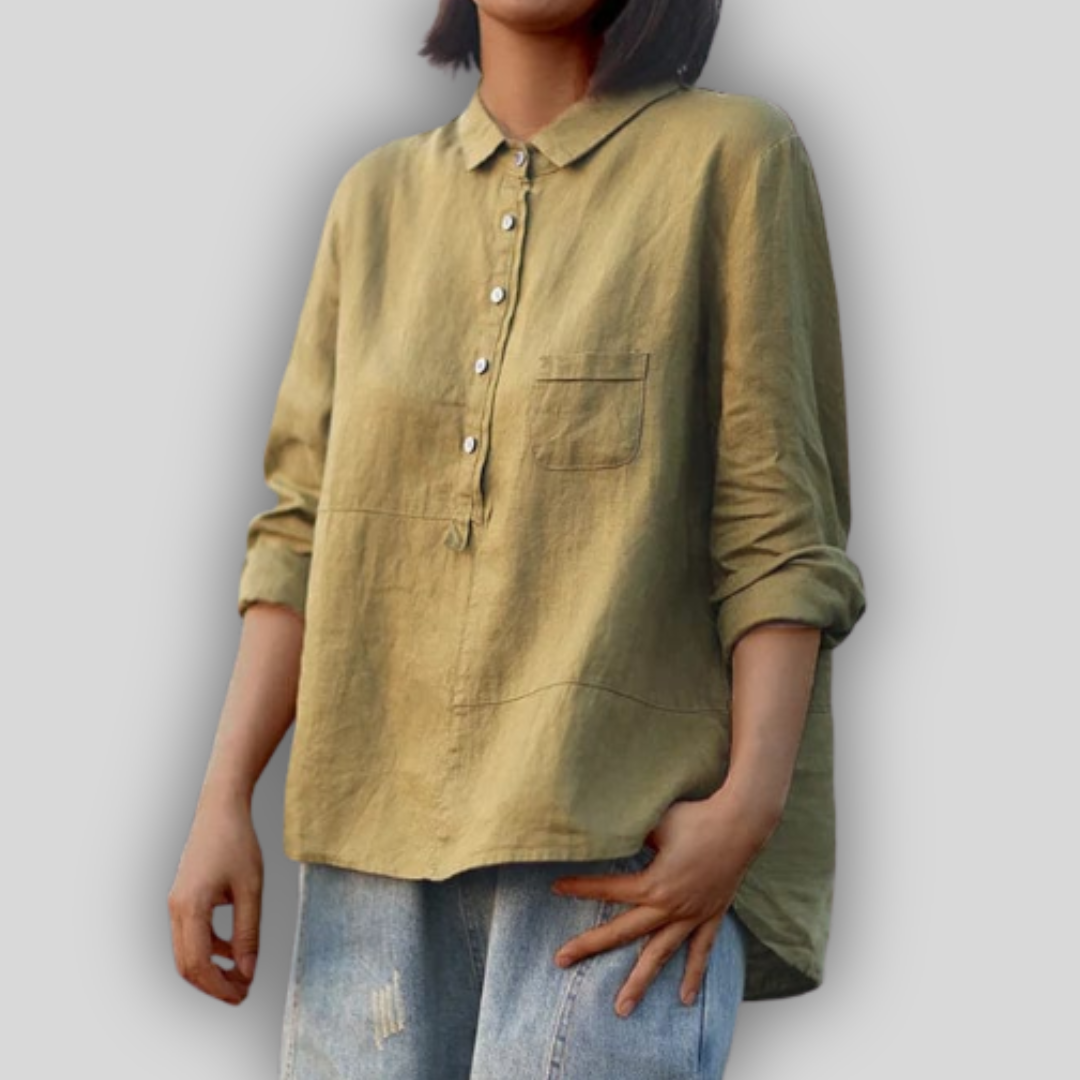 FREYA | Relaxed tunic with over-hip length