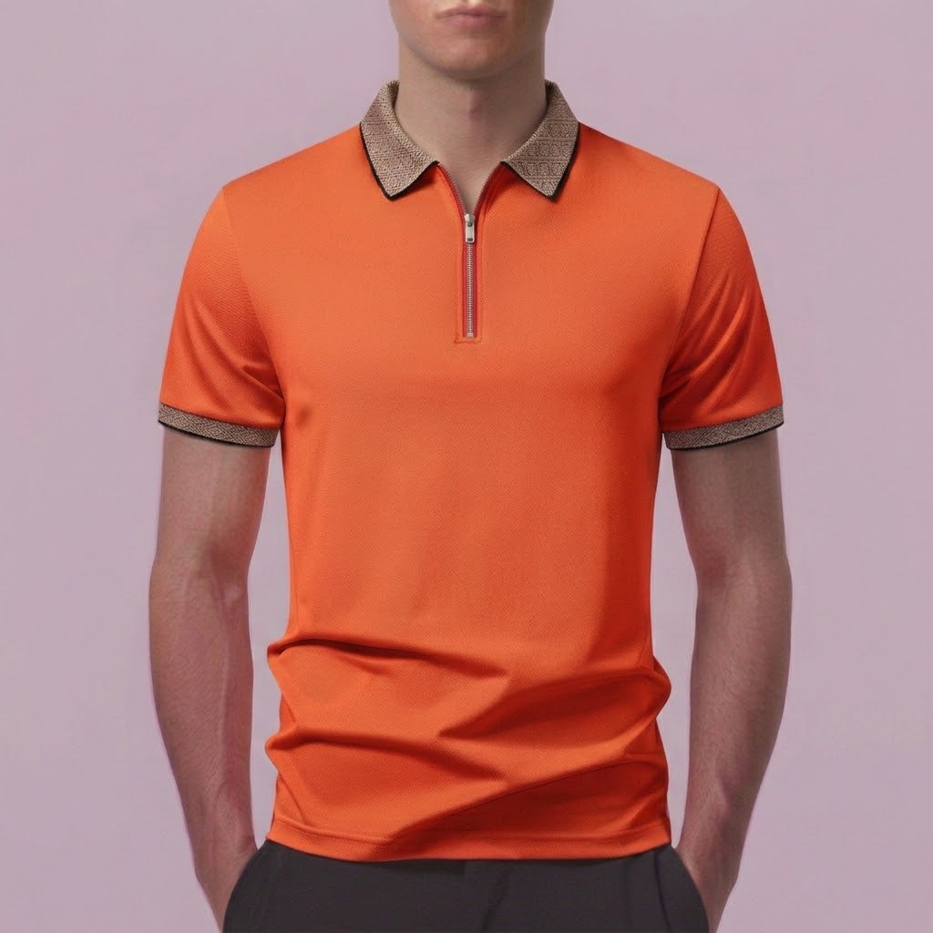 TEDDY | Polo shirt with contrast collar