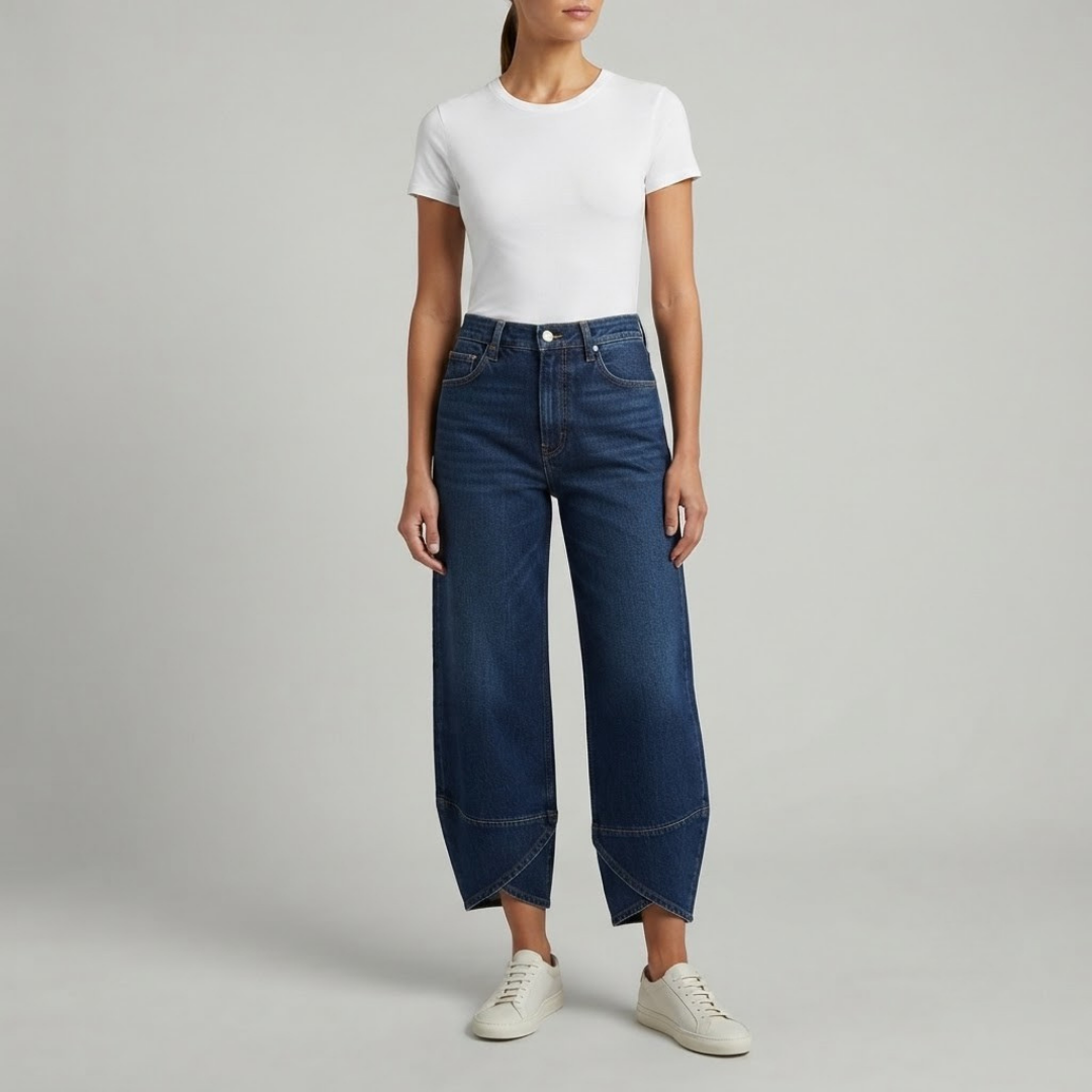 ESME | Jeans with cross print