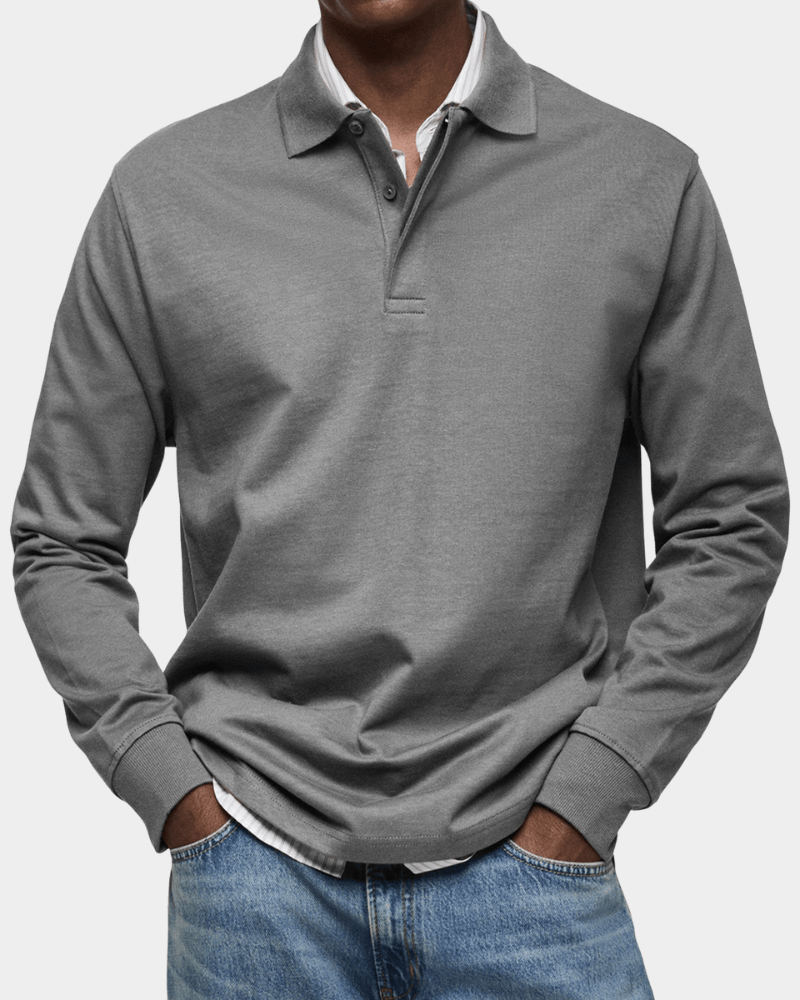 THEO | Polo shirt with structured collar