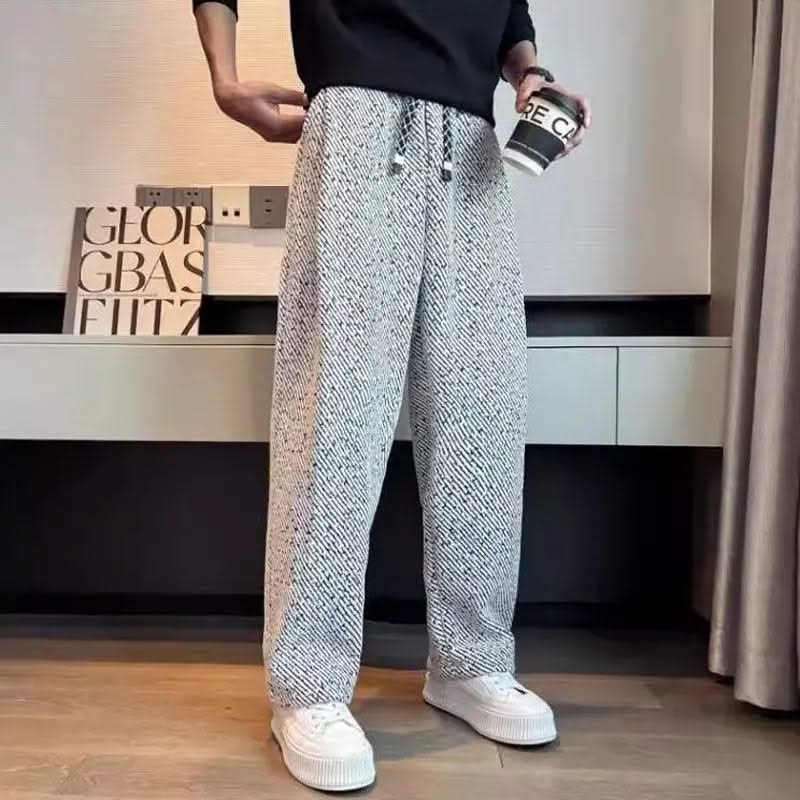 CALDER | Wide-leg trousers with drawstring waist