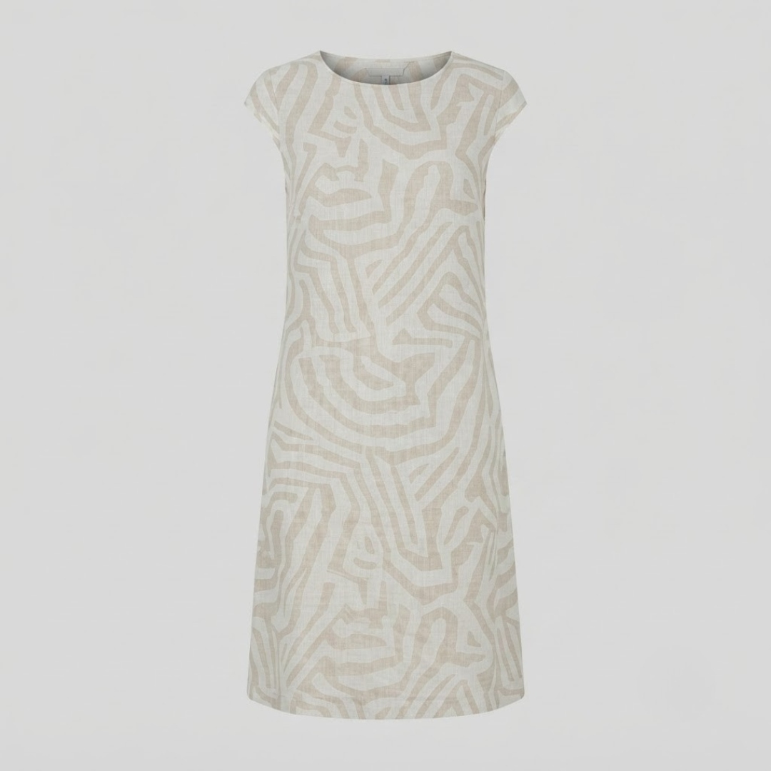 YSABEL | Midi dress with relaxed A-line fit