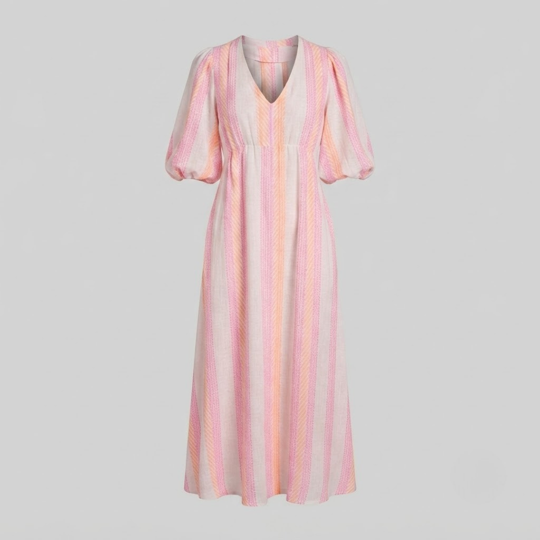 ZAHRA | Maxi dress with V-neck