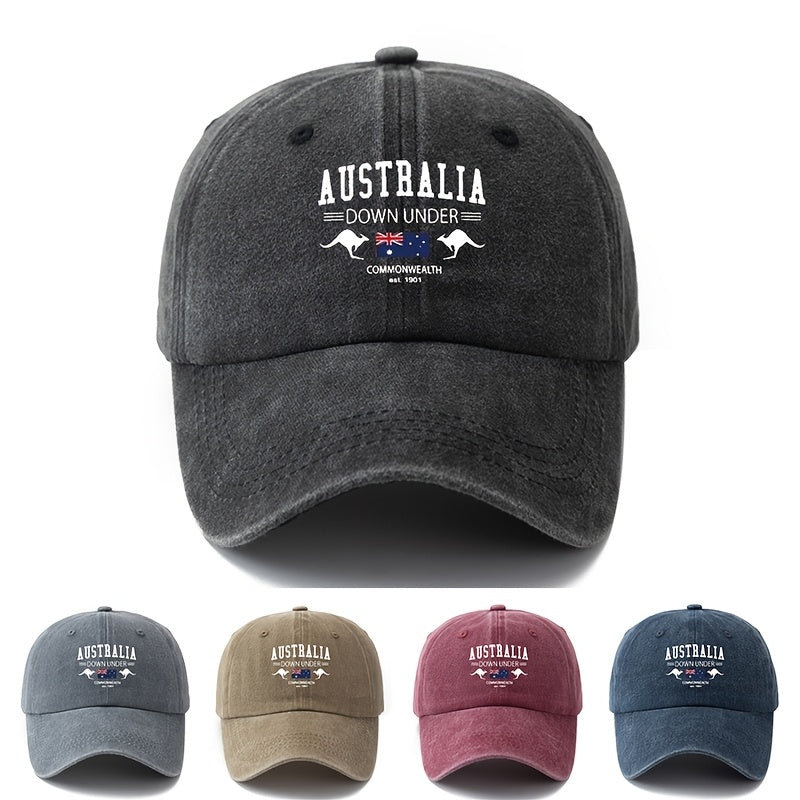 CHARLOTTE | Retro washed cap with curved brim