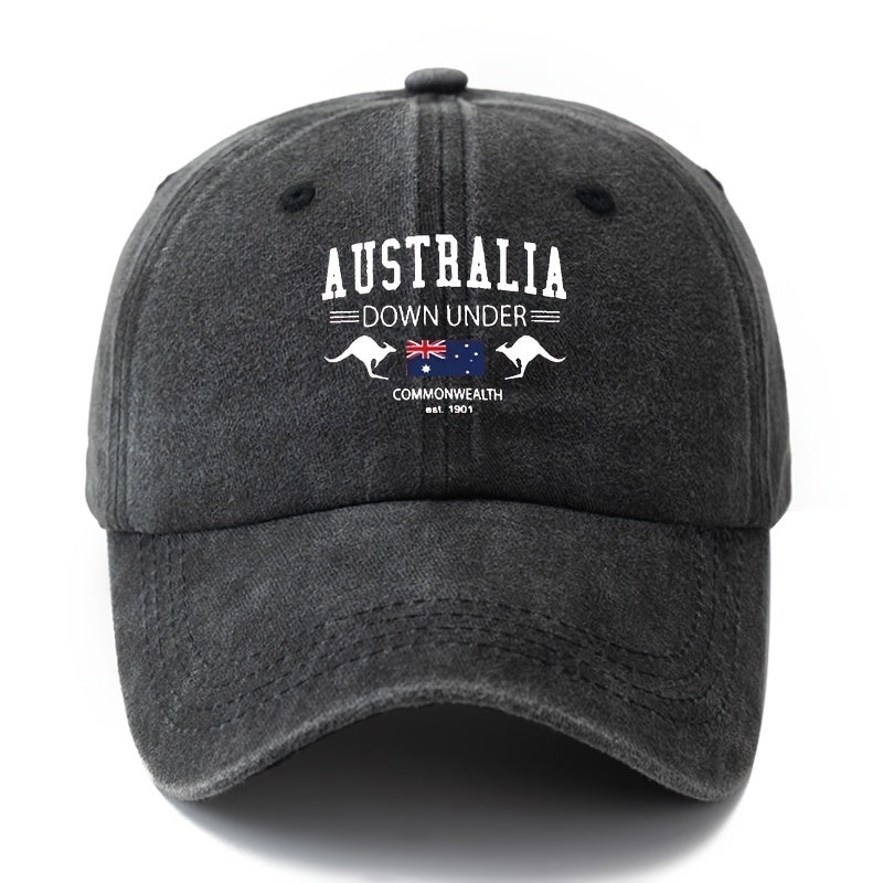 CHARLOTTE | Retro washed cap with curved brim