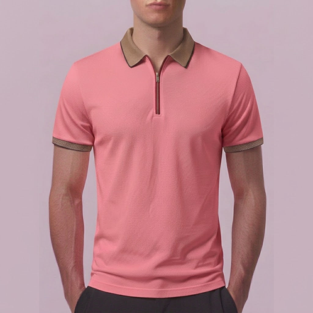 TEDDY | Polo shirt with contrast collar