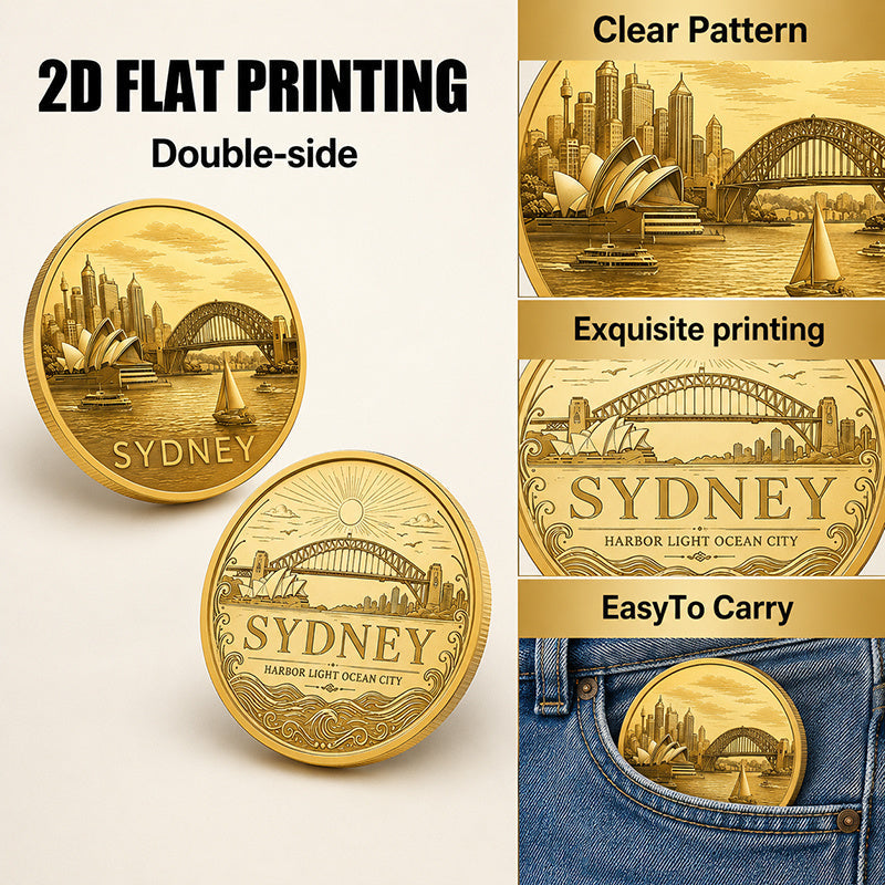 MIA | Collector's coin with harbour design