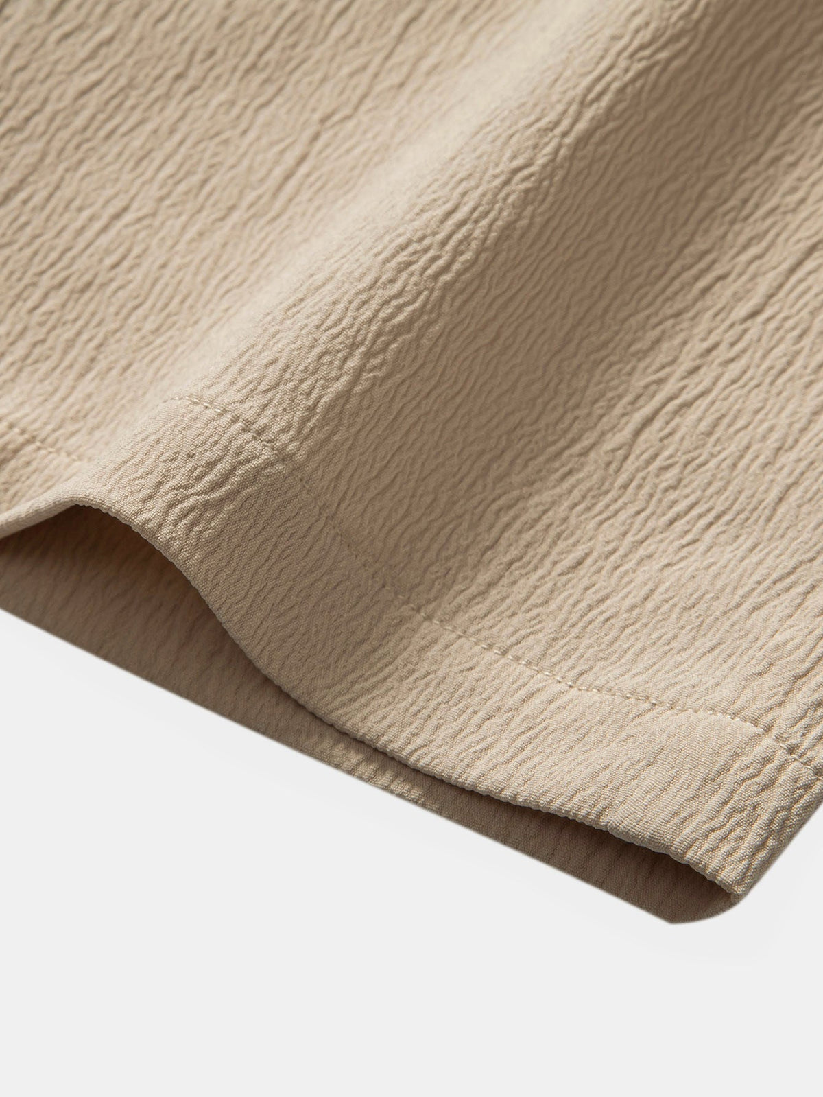 AVA | Straight-leg trousers with crinkle texture